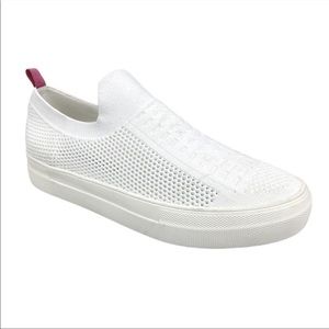 Steve Madden Daray White Slip On Sneakers Shoes 8.5